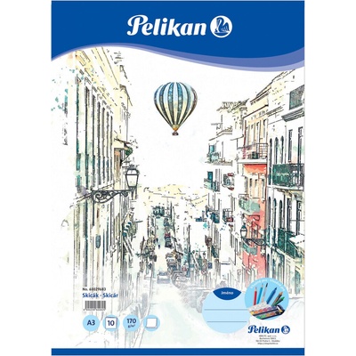 Herlitz Skicák A3/10 listů ofsetový karton PLUS 170 g/m2