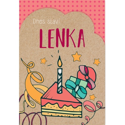 Albi Přání k svátku - Lenka