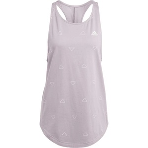 adidas Essentials monogram graphic tank top xs