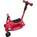 Ocie Мултифункционална кола за возене Ride-On / Тротинетка 4 в 1 Juan Червена Тротинетка, скутер