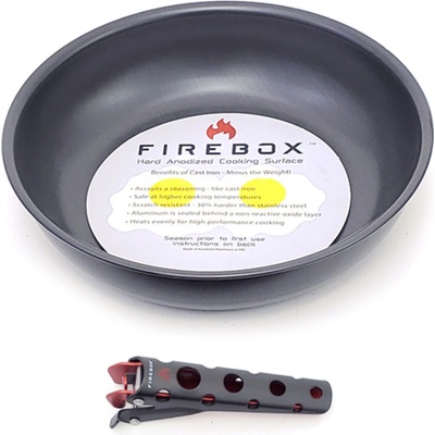 Firebox Outdoors Pánev Frypan SMALL s kleštěmi Lifter 20 cm