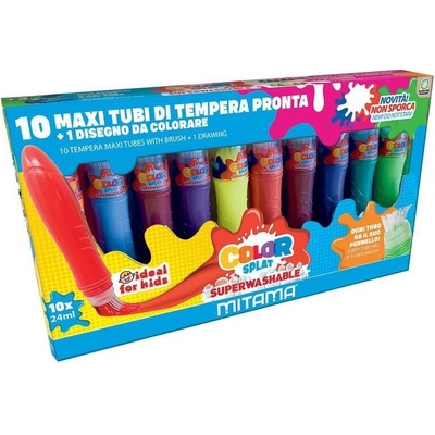Mitama temperové barvy sada 10 barev