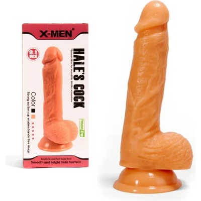 Пенис дилдо, изкусителни пропорции, 23см. - X-Men Hales Cock (XMEN000044)