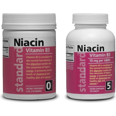 Natural Vitamín B3 Niacin 10 mg 180 tabliet