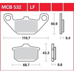  TRW MCB 532 LF (mcb532lf)