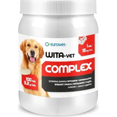 EWE EUROWET Wita-Vet Complex 3,2g - doplnky výživy pre psov - 100 tabliet