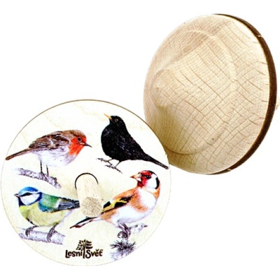 Lesní svět Dřevěná káča Ptáci