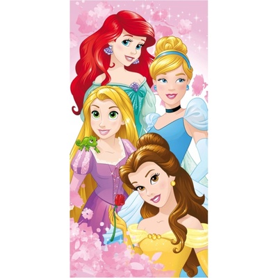 JERRY FABRICS Osuška Disney Princezné 04 70x140 cm
