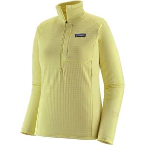 Patagonia Дамски поларен пуловер Patagonia Women's R1 P/O Fleece jumper - Vellum Green (105-5882-0713)
