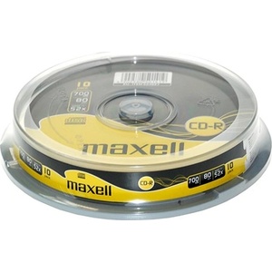 Maxell Записваеми cd maxell 700mb 10 броя 624027.40. te (624027.40.te)