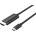 Conceptronic Кабел Conceptronic - ABBY04B (USB-C към HDMI, 4K/30Hz, 2 м, черен) (ABBY04B)