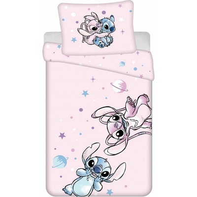 Jerry Fabrics obliečky Lilo a Stitch Universe 140x200 70x90