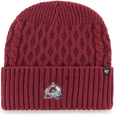 47 Brand Zimní čepice Colorado Avalanche Drumcliffe '47 Cuff Knit Cardinal