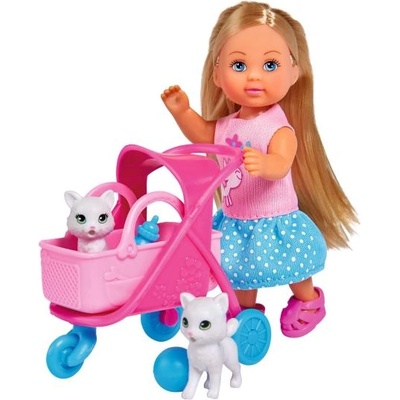 Simba Toys Кукла Евичка с количка за котенца
