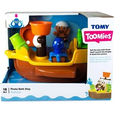 Tomy e71602 Toomies Pirátska loď do kúpeľa.