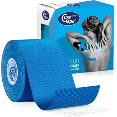 CureTape Classic kineziologická páska modrá 5 cm x 5 m
