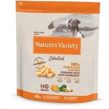 Nature's Variety selected mini Adult dog s kuracím 0,6 kg