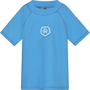 Color Kids Детска плажна тениска от ликра Color Kids Kid's T-Shirt Solid Lycra - Azure Blue - размер 104 (EU) (750-2570-0113)