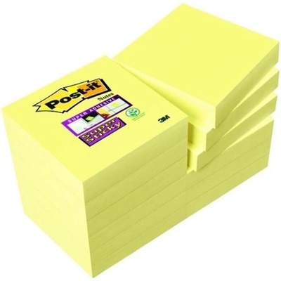 3M POSTIT Samolepicí bloček, žlutá, 48 x 48 mm, 12x 90 listů, 3M POSTIT 7100290190 ,balení 1080 ks 93528