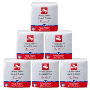 illy Кафе капсули Illy IperEspresso Lungo, опаковка от 6 x 18 броя