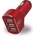 Ferrari 3 USB Car Charger - зарядно за кола с три USB изхода за мобилни устройства (червен)