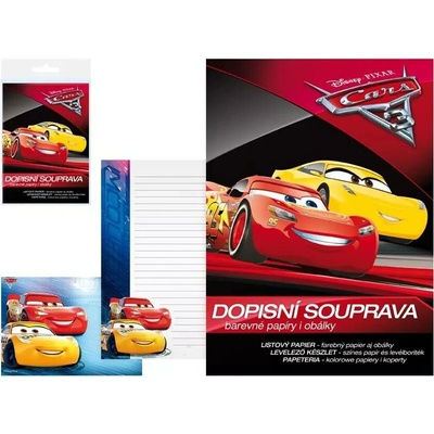 MFP paper s.r.o. Dopisní souprava LUX Disney Cars 3