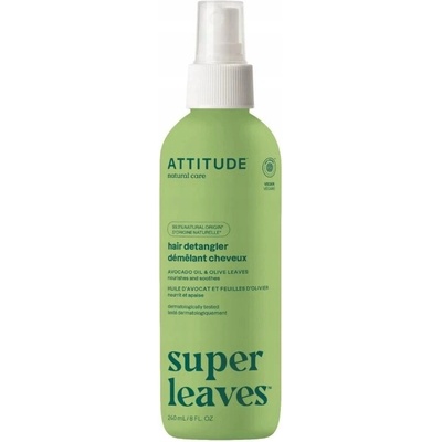 Attitude Super Leaves Sprej pro snadné rozčesávání s avokádovým olejem a olivovými listy