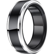 EQ Ring M1 veľkosť 11 (vnútorný priemer 20,8mm) čierny titán a keramika