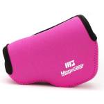 MegaGear Ultralight Neoprene Camera Case Compatible with Sony Alpha A6400, A6500, A6300, A6000 (16-50mm) - Pink - MG066 (MG066)