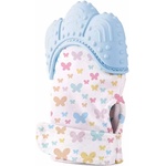 BabyJem Ръкавица за чесане на зъбки BabyJem - Butterfly, Blue (526)