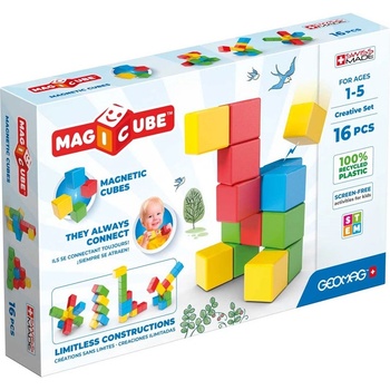 Geomag Магнитни кубчета Geomag - Magicube Творения, 16 части (G247)