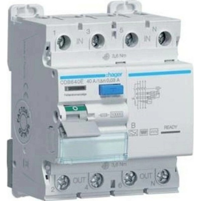 Hager B 40 A 0.03 A 230 V, 400 V CDB640E