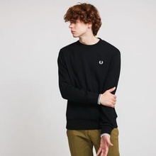 FRED PERRY Crewneck Sweatshirt černá