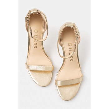 Guess Кожени сандали Guess KABAIL3 (FL8KIL.LEA03.PLATI)