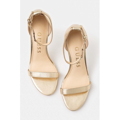 Guess Кожени сандали Guess KABAIL3 (FL8KIL.LEA03.PLATI)