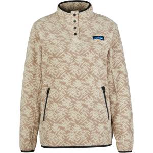 KAVU Дамски поларен пуловер Kavu Women's Cavanaugh Fleece jumper - Cross Hatch - размер XS (105-6718-0211)
