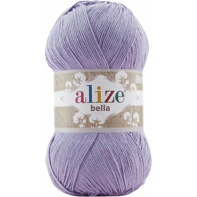 Alize příze Bella 158 pastelově fialová