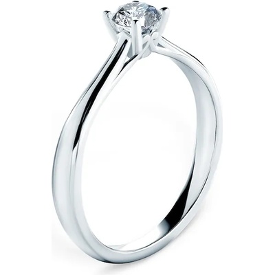 SAVICKI Годежен пръстен Solitaire: платина. диамант
