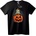 NOONEBRAND Тениска Halloween Тиква Свещ - XS, Black