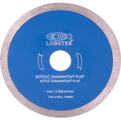 Lobster Kotouč diamantový 115 mm 104599