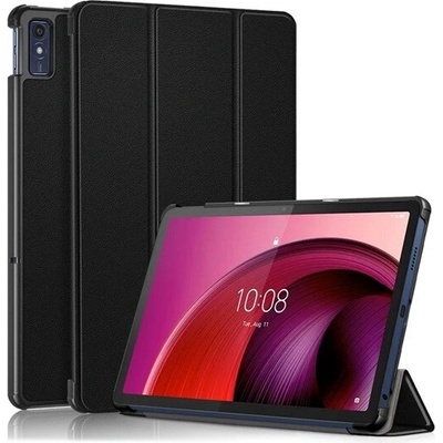 GIGAPACK púzdro s podstavcom pre Lenovo Tab M10 5G, koženkový vzhľad, aktívny FLIP, stolný držiak, Čierne GP-153575