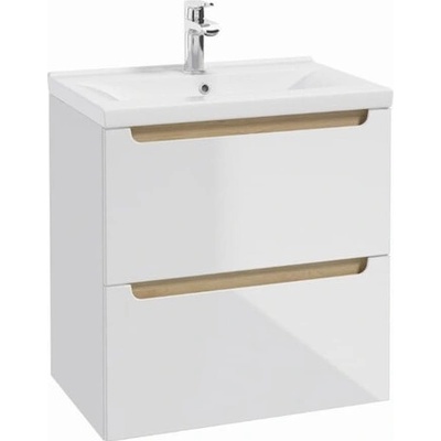 Naturel Stilla 60x60x45 cm biela STILLAD06056U3
