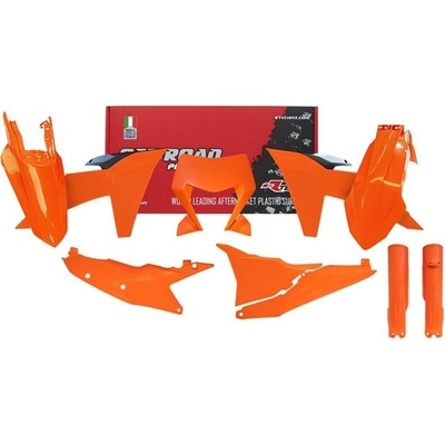 Rtech sada plastov KTM oranžovo-čierna 7 dielov