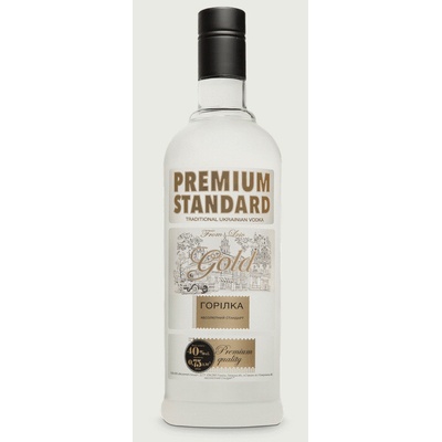 Absolutnyj standard Vodka Premium Gold 40% 0,75 l (holá láhev)