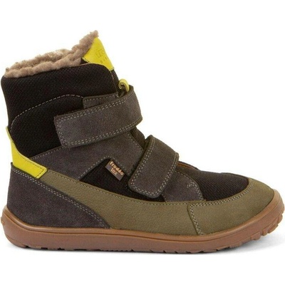 Froddo dětské Barefoot Zimní boty UP TEX WINTER grey/black