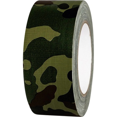 Toolcraft 80B50L25CC Páska so skleným vláknom 25 m x 50 mm maskáčová 1 ks