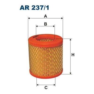 Vzduchový filtr Filtron AR 237/1