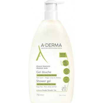 ADerma HydraProtective sprchový gél 750 ml