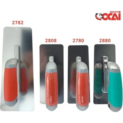 OCAI Dekoratívne nerezové hladidlo, oblé, 200 x 80 mm