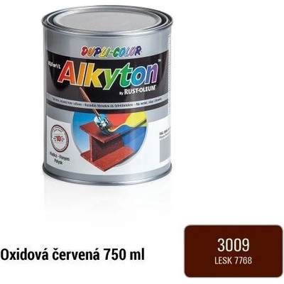 Alkyton Hladký lesk 0,75 l červenohnědá